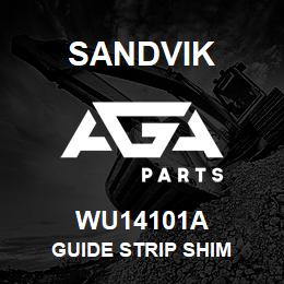 WU14101A Sandvik GUIDE STRIP SHIM | AGA Parts