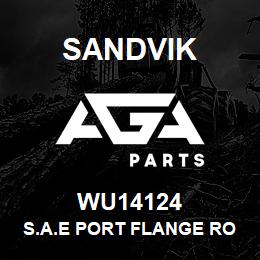 WU14124 Sandvik S.A.E PORT FLANGE ROT HD REV.4 | AGA Parts