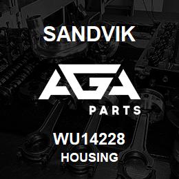 WU14228 Sandvik HOUSING | AGA Parts