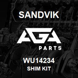 WU14234 Sandvik SHIM KIT | AGA Parts