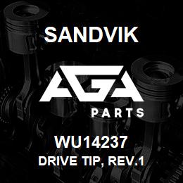 WU14237 Sandvik DRIVE TIP, REV.1 | AGA Parts