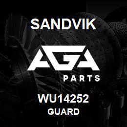 WU14252 Sandvik GUARD | AGA Parts