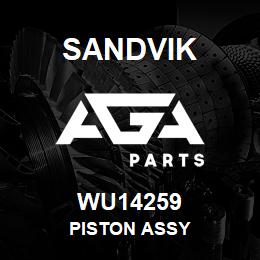 WU14259 Sandvik PISTON ASSY | AGA Parts