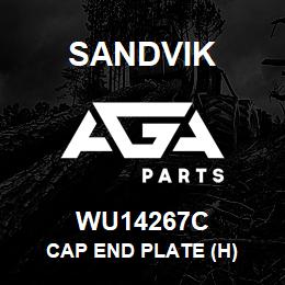 WU14267C Sandvik CAP END PLATE (H) | AGA Parts