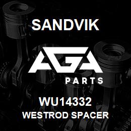 WU14332 Sandvik WESTROD SPACER | AGA Parts