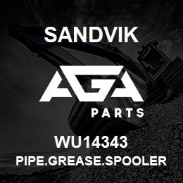 WU14343 Sandvik PIPE.GREASE.SPOOLER | AGA Parts