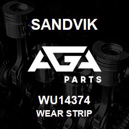 WU14374 Sandvik WEAR STRIP | AGA Parts