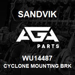 WU14487 Sandvik CYCLONE MOUNTING BRKT REV 9 | AGA Parts