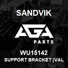 WU15142 Sandvik SUPPORT BRACKET (VALVE) | AGA Parts