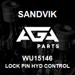 WU15146 Sandvik LOCK PIN HYD CONTROL BOX | AGA Parts