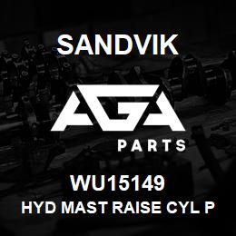 WU15149 Sandvik HYD MAST RAISE CYL PIPING | AGA Parts