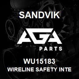 WU15183 Sandvik WIRELINE SAFETY INTERLOCK BODY REV | AGA Parts