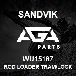 WU15187 Sandvik ROD LOADER TRAM/LOCKOUT WIRING RB | AGA Parts