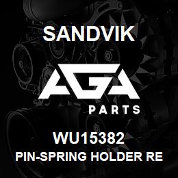 WU15382 Sandvik PIN-SPRING HOLDER REV.1 | AGA Parts