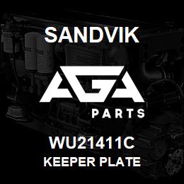 WU21411C Sandvik KEEPER PLATE | AGA Parts