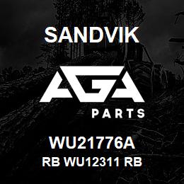 WU21776A Sandvik RB WU12311 RB | AGA Parts