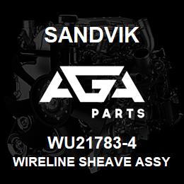 WU21783-4 Sandvik WIRELINE SHEAVE ASSY 1000 DWG | AGA Parts