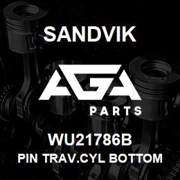 WU21786B Sandvik PIN TRAV.CYL BOTTOM CLEVI | AGA Parts