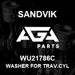 WU21786C Sandvik WASHER FOR TRAV.CYL PIN | AGA Parts