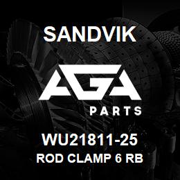 WU21811-25 Sandvik ROD CLAMP 6 RB | AGA Parts