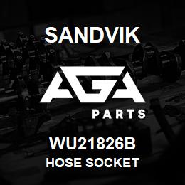 WU21826B Sandvik HOSE SOCKET | AGA Parts