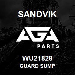 WU21828 Sandvik GUARD SUMP | AGA Parts