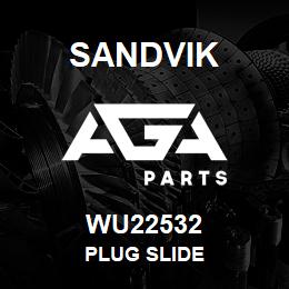 WU22532 Sandvik PLUG SLIDE | AGA Parts