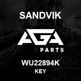 WU22894K Sandvik KEY | AGA Parts