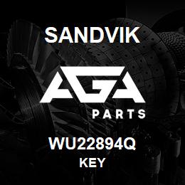 WU22894Q Sandvik KEY | AGA Parts