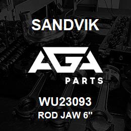 WU23093 Sandvik ROD JAW 6" | AGA Parts