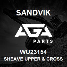 WU23154 Sandvik SHEAVE UPPER & CROSSHEAD | AGA Parts