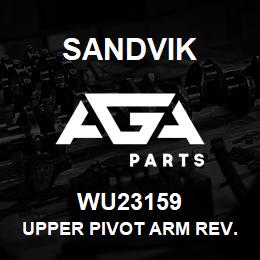 WU23159 Sandvik UPPER PIVOT ARM REV.4 | AGA Parts