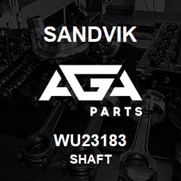 WU23183 Sandvik SHAFT | AGA Parts