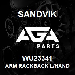 WU23341 Sandvik ARM RACKBACK L/HAND MK1 DWG 5 | AGA Parts