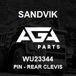 WU23344 Sandvik PIN - REAR CLEVIS | AGA Parts