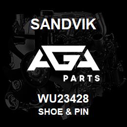 WU23428 Sandvik SHOE & PIN | AGA Parts