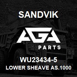 WU23434-5 Sandvik LOWER SHEAVE AS.1000 1200 DWG | AGA Parts