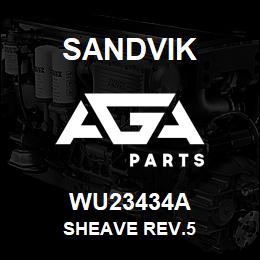 WU23434A Sandvik SHEAVE REV.5 | AGA Parts