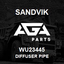 WU23445 Sandvik DIFFUSER PIPE | AGA Parts