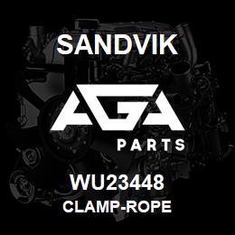 WU23448 Sandvik CLAMP-ROPE | AGA Parts