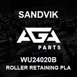 WU24020B Sandvik ROLLER RETAINING PLATE | AGA Parts