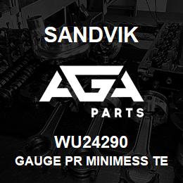 WU24290 Sandvik GAUGE PR MINIMESS TEST KIT | AGA Parts