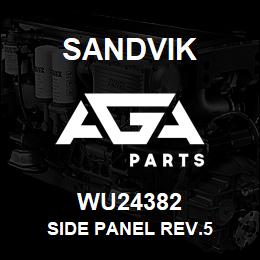 WU24382 Sandvik SIDE PANEL REV.5 | AGA Parts