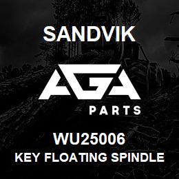 WU25006 Sandvik KEY FLOATING SPINDLE | AGA Parts