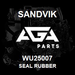 WU25007 Sandvik SEAL RUBBER | AGA Parts