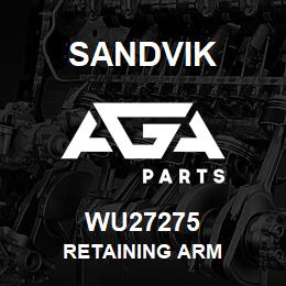 WU27275 Sandvik RETAINING ARM | AGA Parts