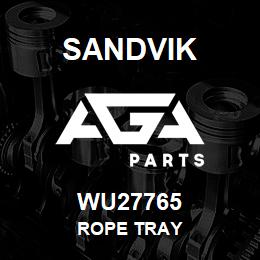 WU27765 Sandvik ROPE TRAY | AGA Parts