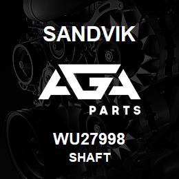 WU27998 Sandvik SHAFT | AGA Parts