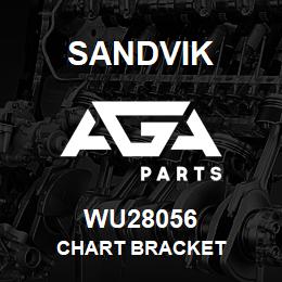 WU28056 Sandvik CHART BRACKET | AGA Parts