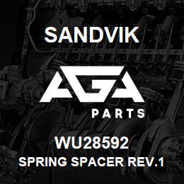 WU28592 Sandvik SPRING SPACER REV.1 | AGA Parts